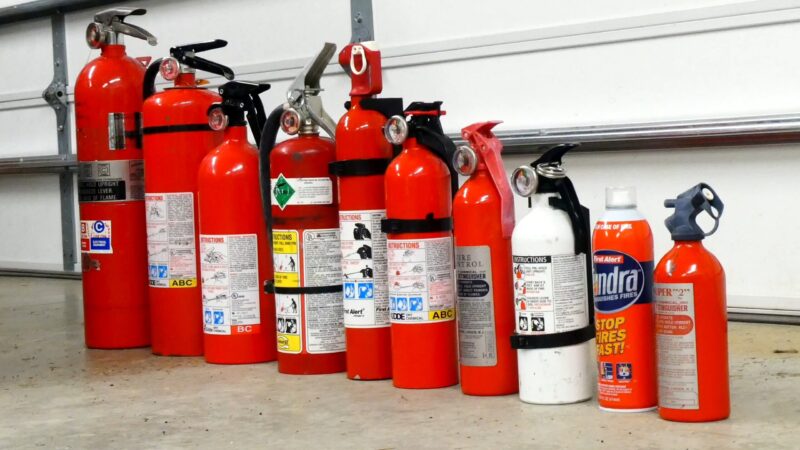 Type of Fire Extinguishers